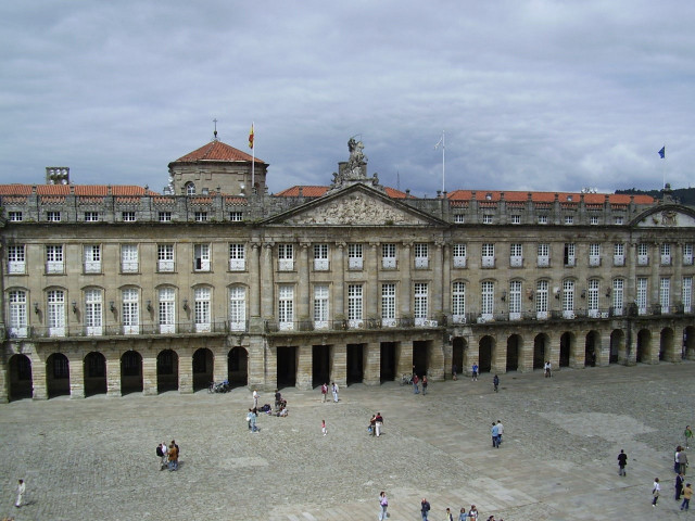 Arquivo - Imaxe da fachada do Pazo de Raxoi