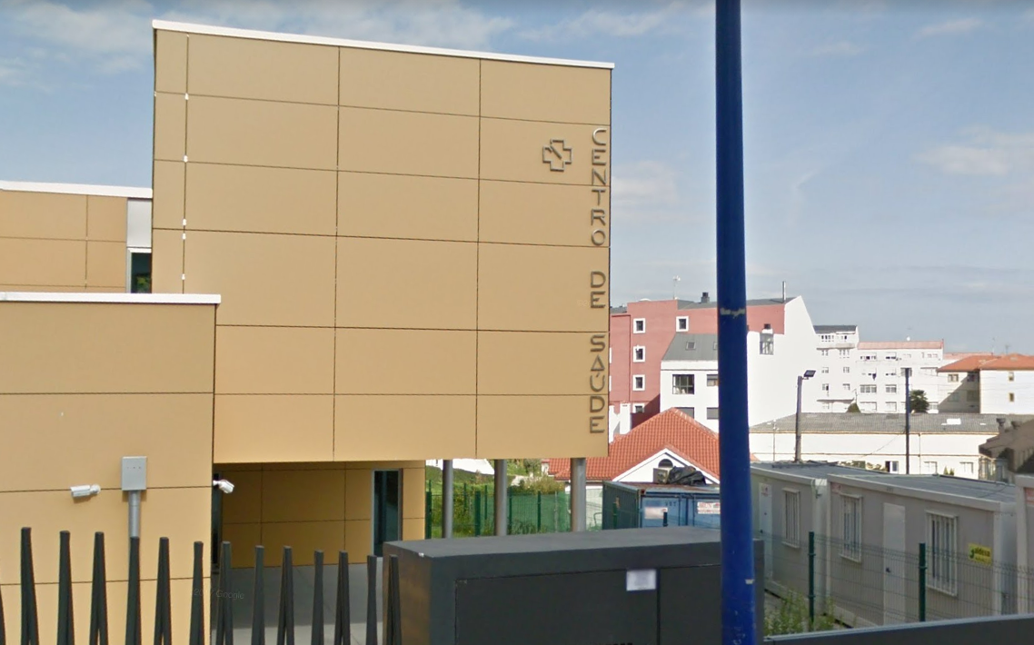 Centro de Saúde de Ou Portu00e1dego en Culleredo nunha imaxe de Google Street View