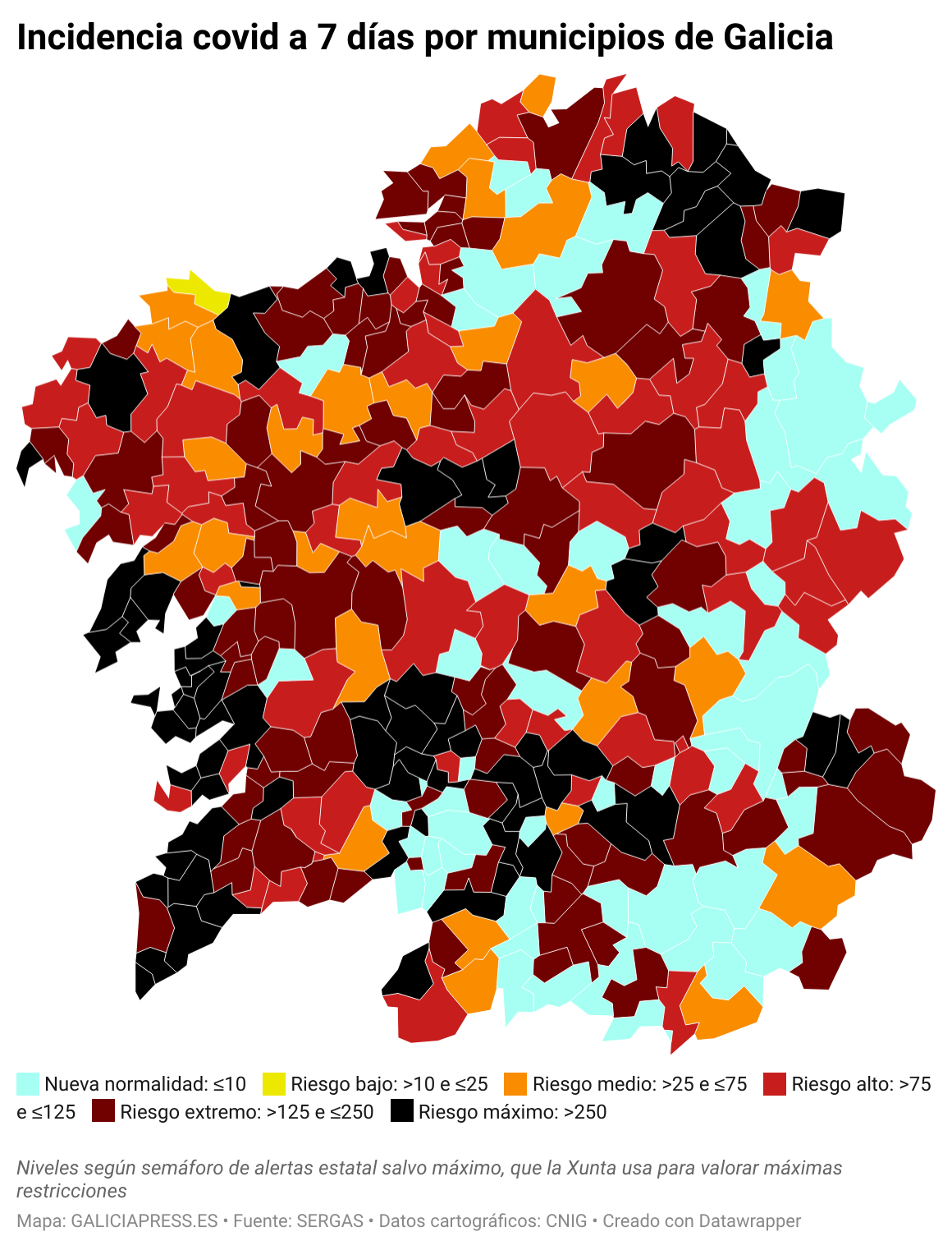 PGZkW incidencia covid a 7 d as por municipios de galicia (1)