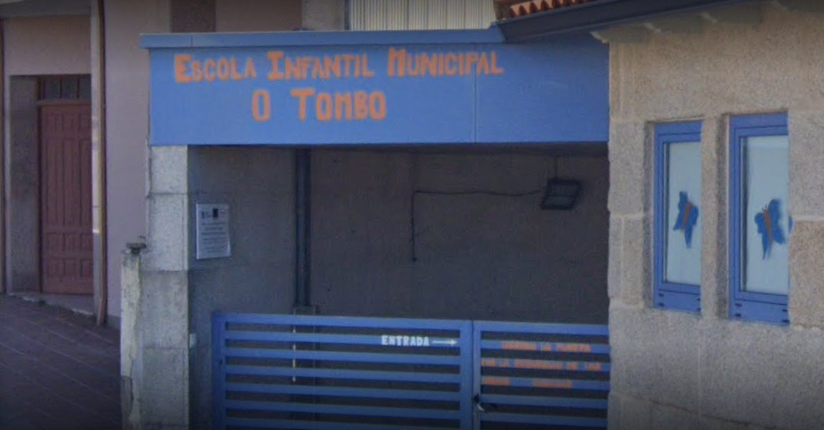 Escola infantil Ou Tombo de Sanxenxo nunha foto de Google Street View