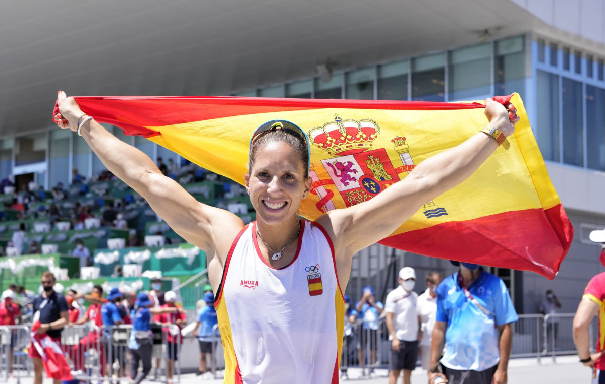 Teresa Portela nunha imaxe do comité olimpico español