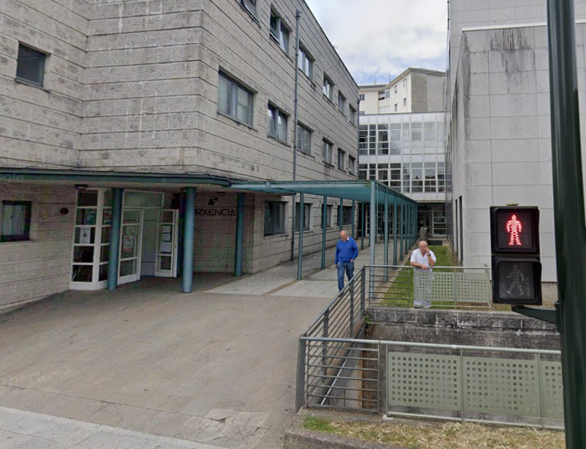 Ambulatorio de Vilagarcu00eda nunha imaxe de Google Street View