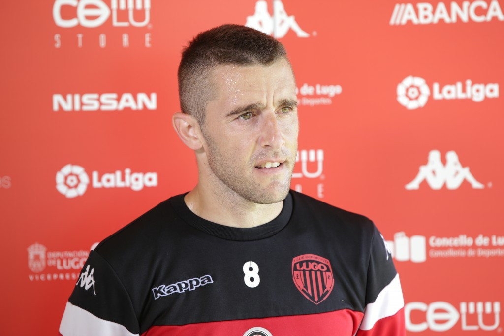 Fernando Seoane nunha foto do CD Lugo