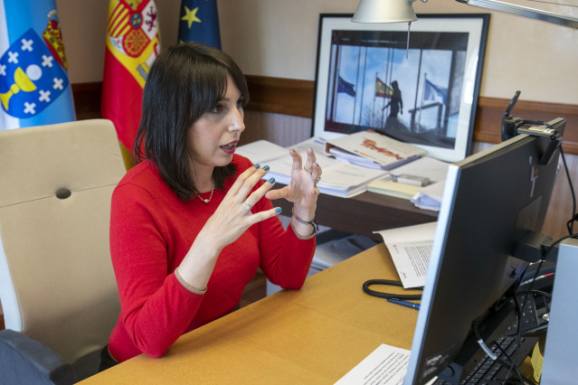 Arquivo - A conselleira de Emprego e Igualdade, María Jesús Lorenzana, clausura unha xornada telemática sobre prevención