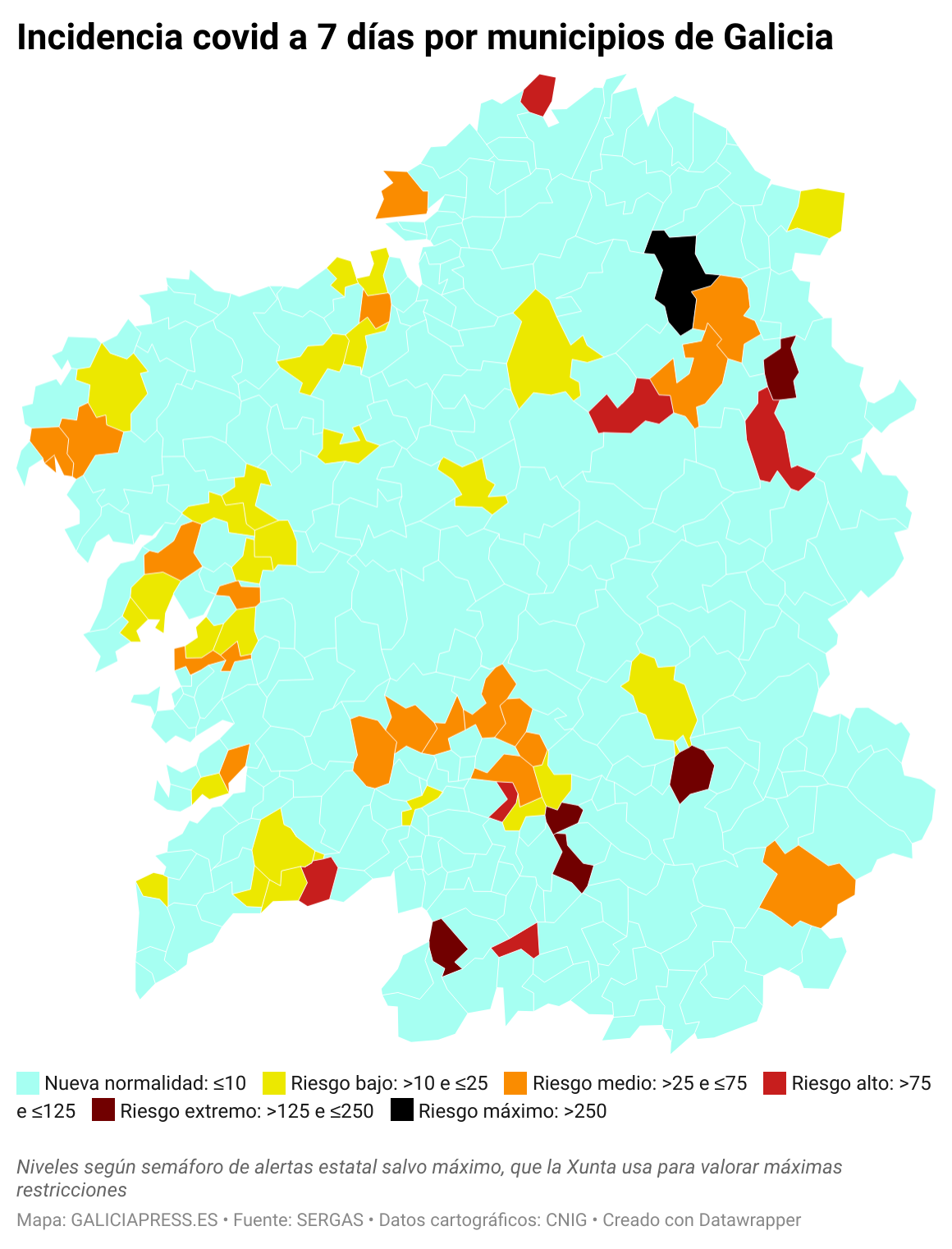 ClElv incidencia covid a 7 d as por municipios de galicia  (1)