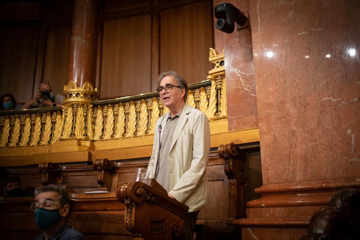 Arquivo - O exteniente de alcalde de Cultura de Barcelona Joan Subirats,nunha imaxe dá arquivo.