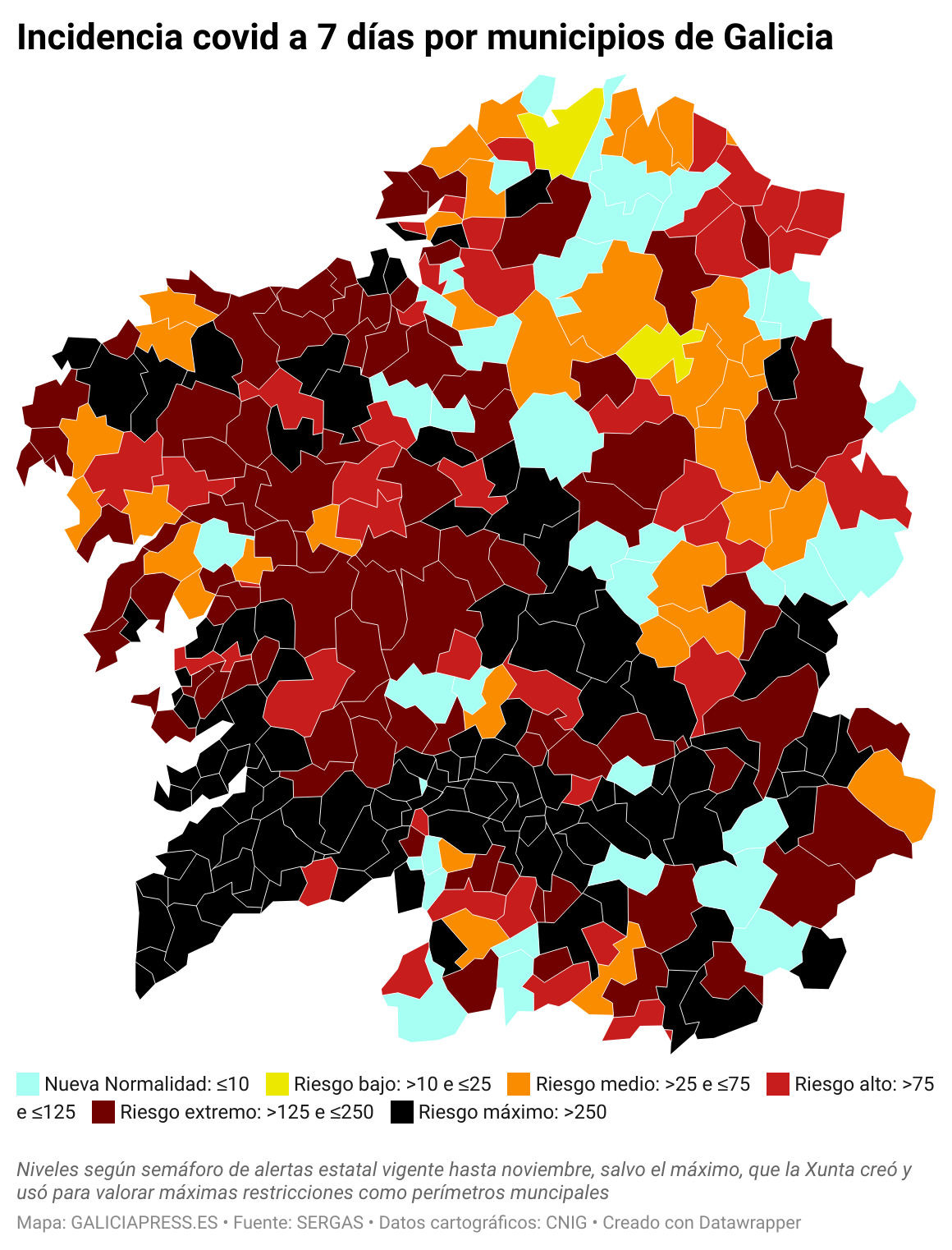 ClElv incidencia covid a 7 d as por municipios de galicia  (9)