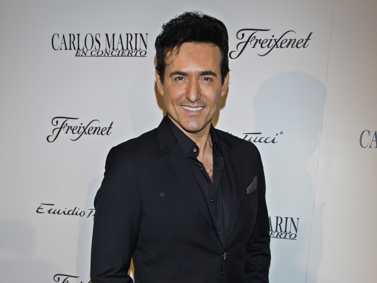O cantante Carlos Marín, membro de Il Divo.