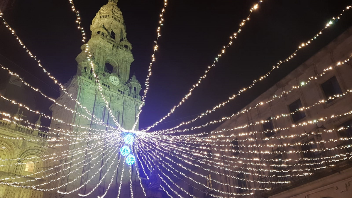 Arquivo - Luces de Nadal en Santiago de Compostela