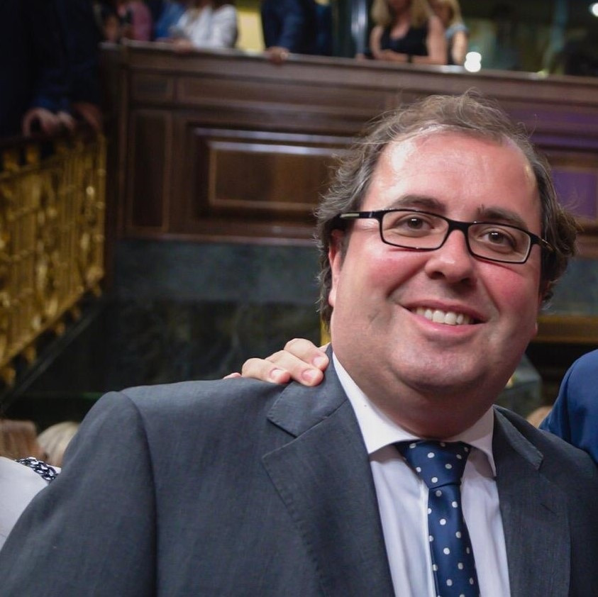 O deputado do PP por Cáceres e membro da Xunta Directiva Nacional, Alberto Caseiro.