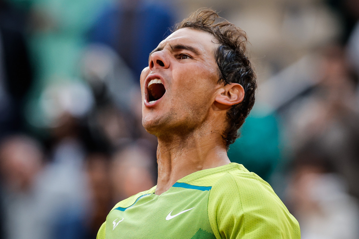 EuropaPress 4485466 29 may 2022 france paris spanish tennis player rafael nadal celebrates