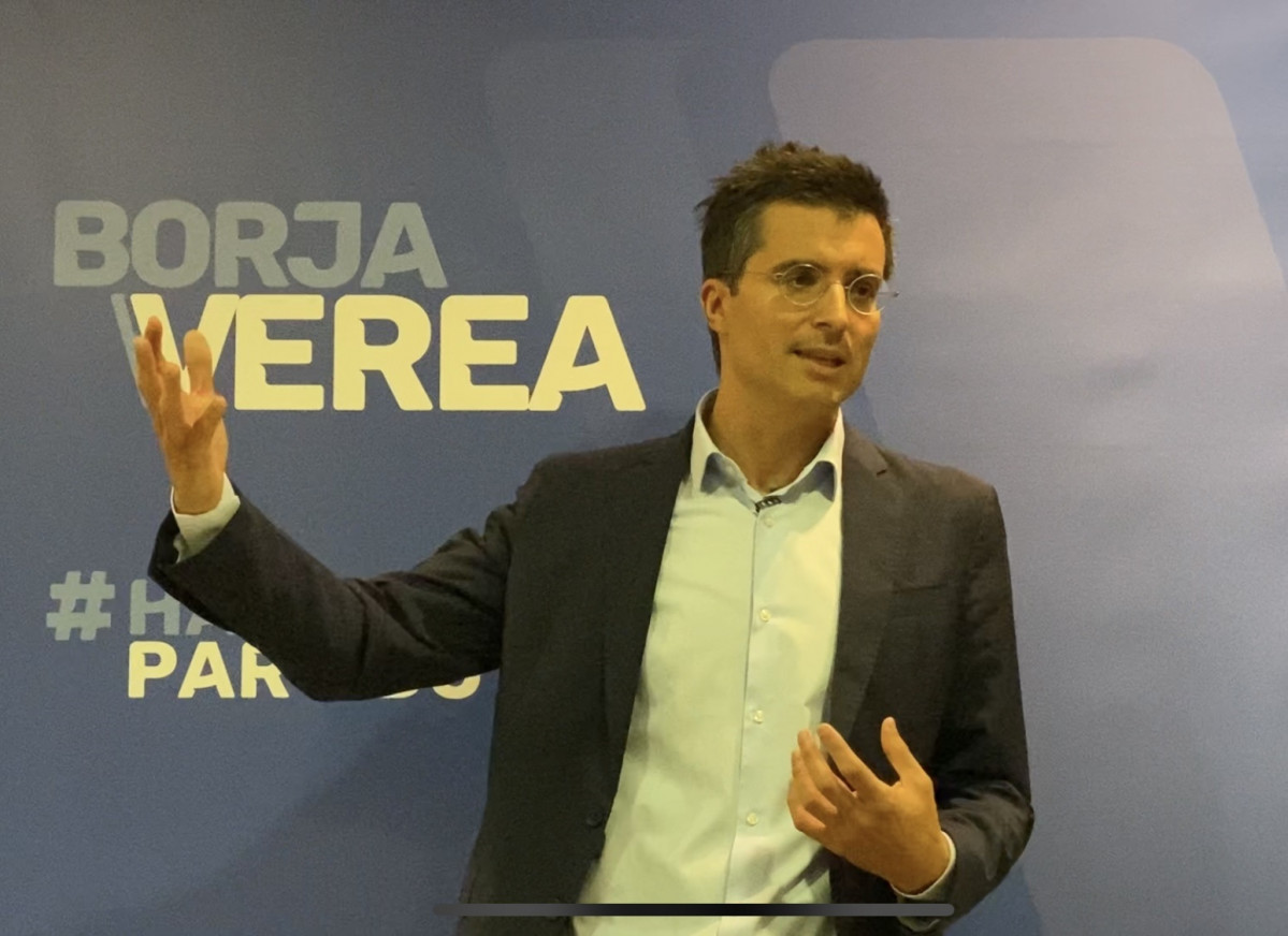 Borja Verea, candidato a presidir el PP de Santiago de Compostela.