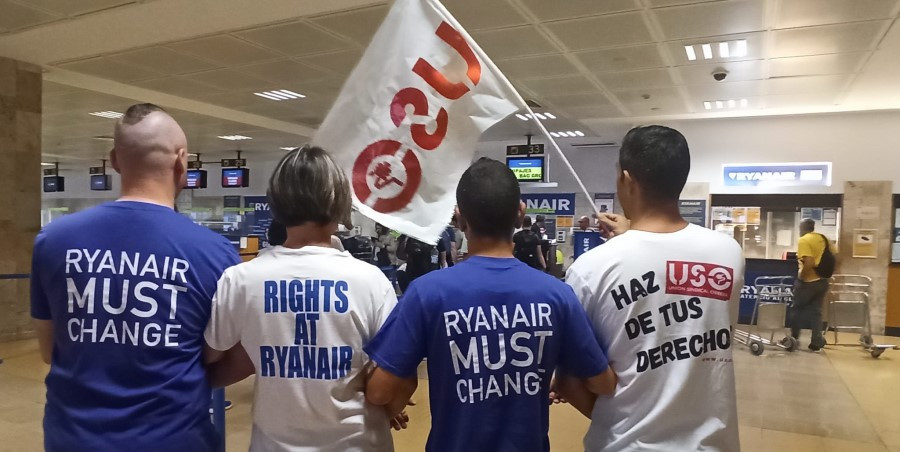 Folga en Ryanair