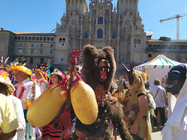 Archivo - Desfile de Carnavales en Santiago de Compostela
