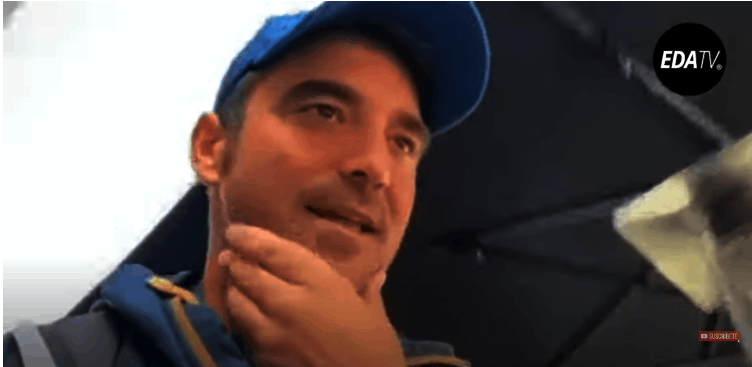 Javier Negre en el vu00eddeo de EDATV sobre el Camino de Santiago en el que critica la falta de seu00f1ales del Xacobeo en Vigo el mismo argumento que la Xunta ha usado contra Abel Caballero