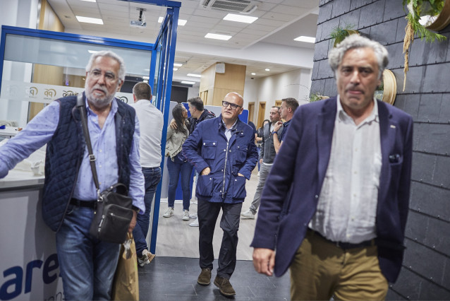 Archivo - Ourense, 28/05/23. Elecciones municipales en Ourense con Manuel Cabezas y Manuel Baltar en la sede del PP en Ourense.     Fotos: Agostime