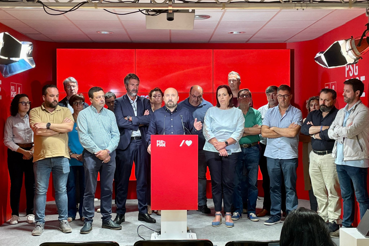 Reuniu00f3n del PSOE sobre la Lei do Ciclo da Auga