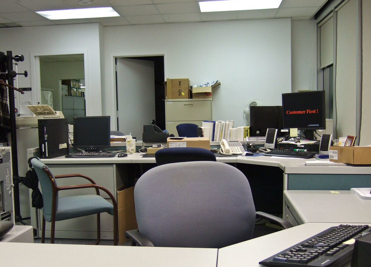Oficina vacu00eda en una imagen de Dan DeLuca Attribution 2.0 Generic (CC BY 2.0)