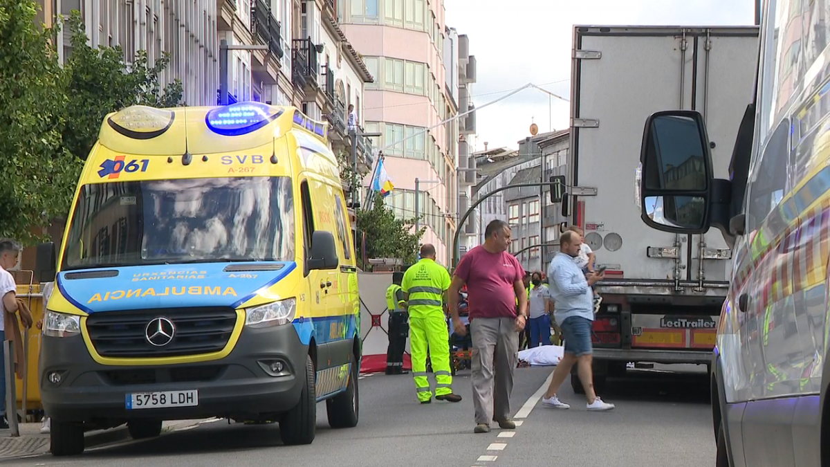 Atropello en Arzu00faa en una imagen de la CRTVG
