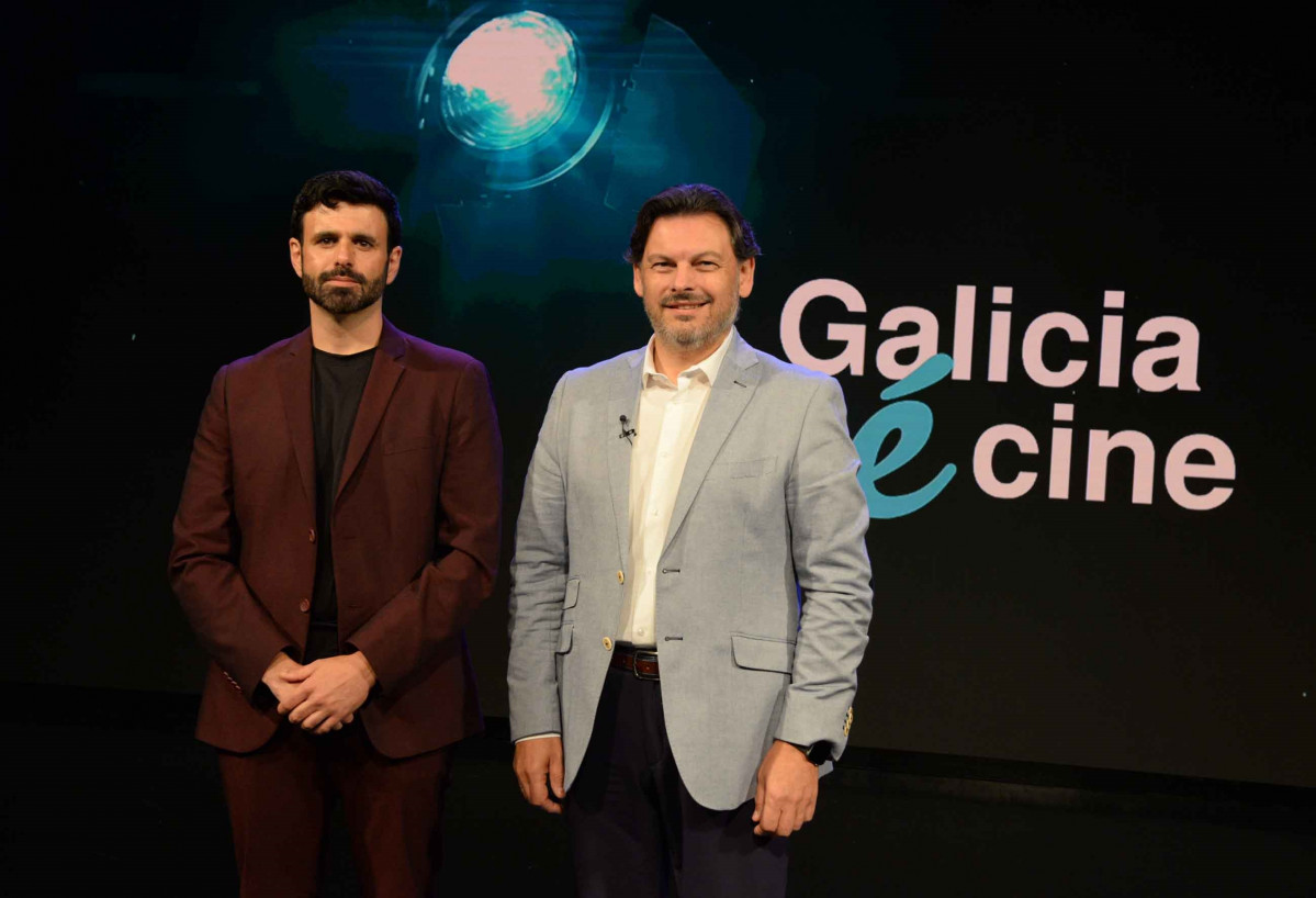 El presidente de la Fundación Araguaney, Ghaleb Jaber Martínez, y el secretario xeral da Emigración, Antonio Rodríguez Miranda.