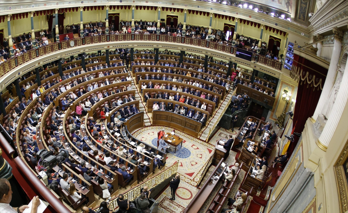 EuropaPress 5562008 plano general hemiciclo congreso diputados escanos