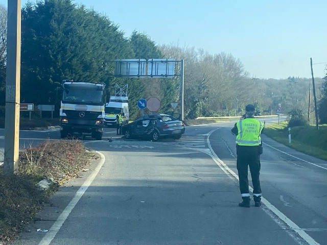 Accidente de tráfico en Rábade con una fallecida