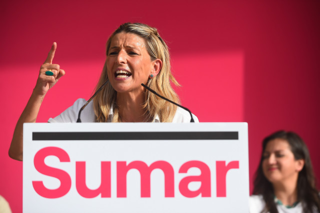La vicepresidenta segunda del Gobierno y ministra de Trabajo y Economía Social, Yolanda Díaz.