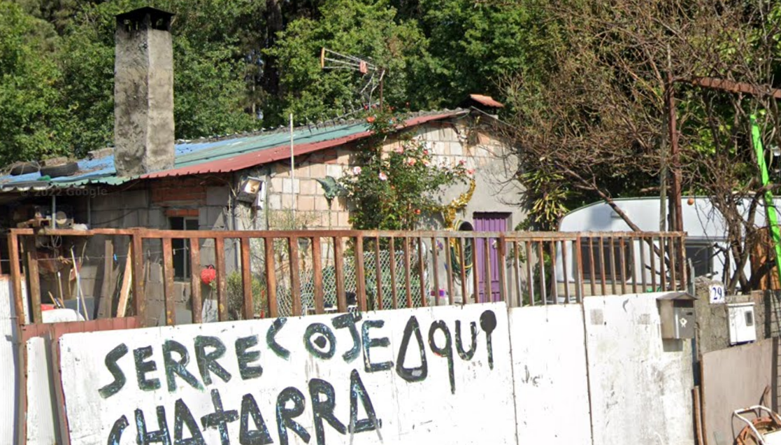 Calla de Pacharan en Vigo en Google Street View