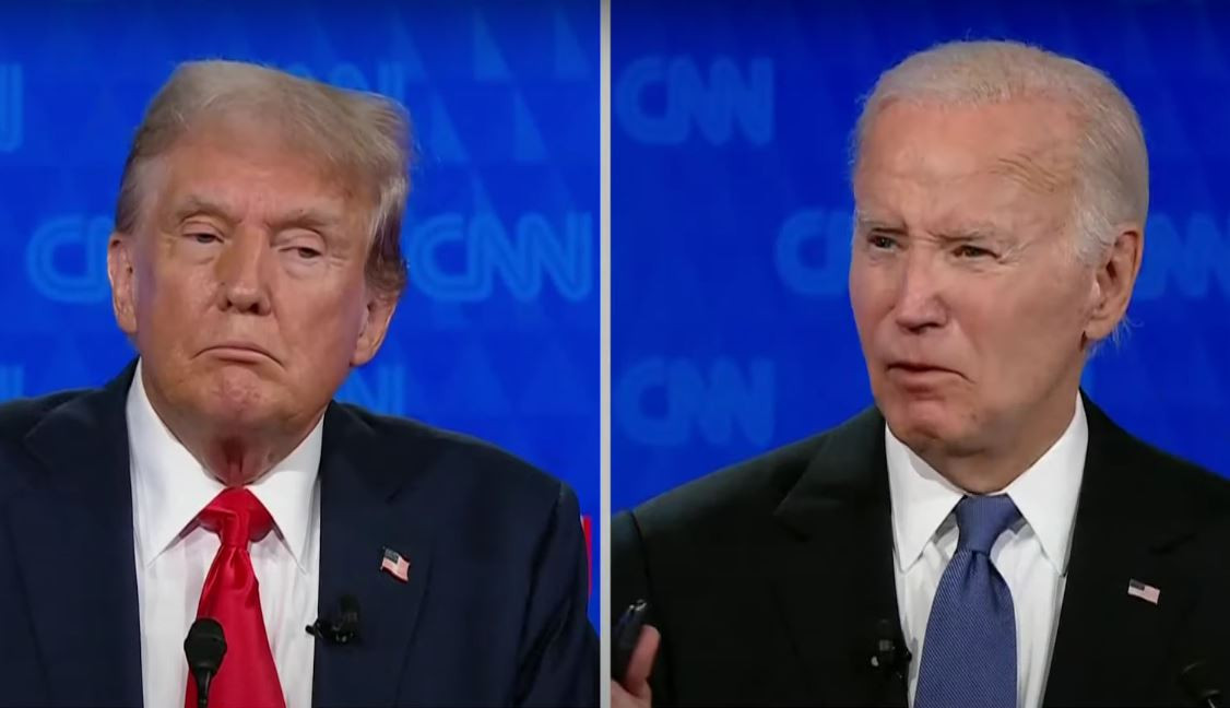 Debate entre Trump y Biden en la CNN