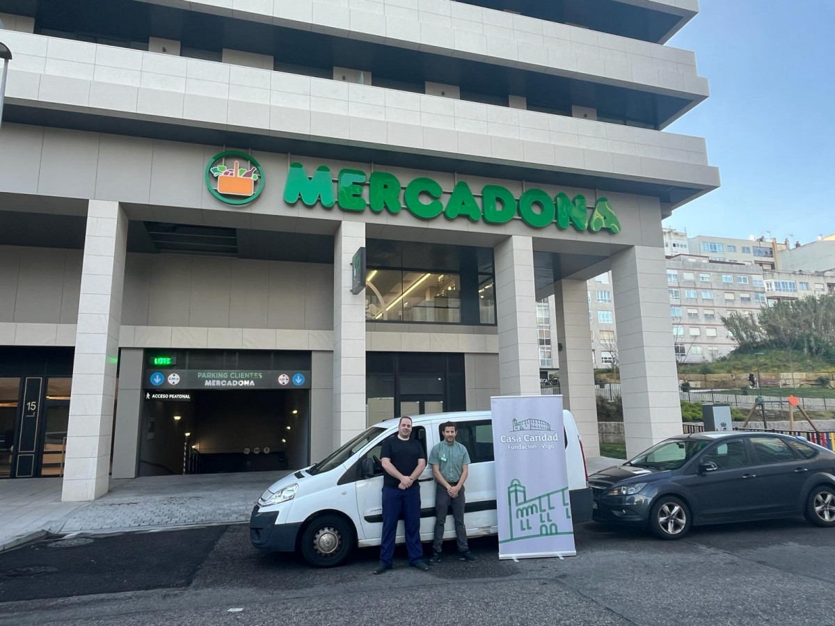 Donaciu00f3n de Mercadona en Vigo