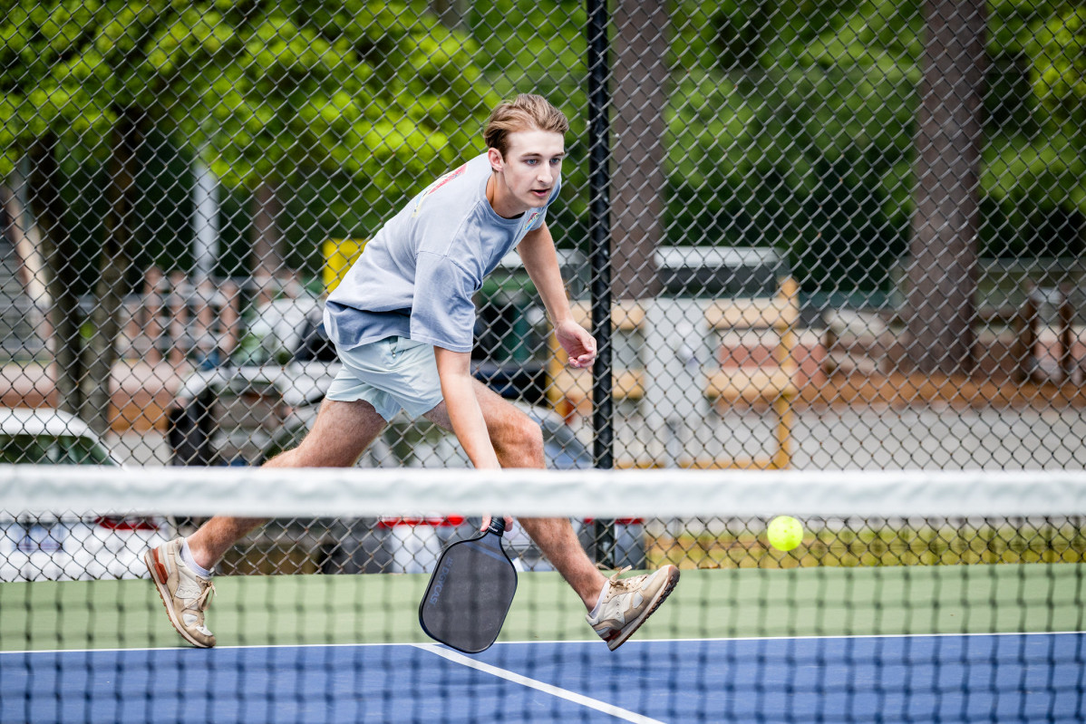 Jugador de Pickeball en una foto de City of Greenville publicada bajo licencia de dominio pu00fablico