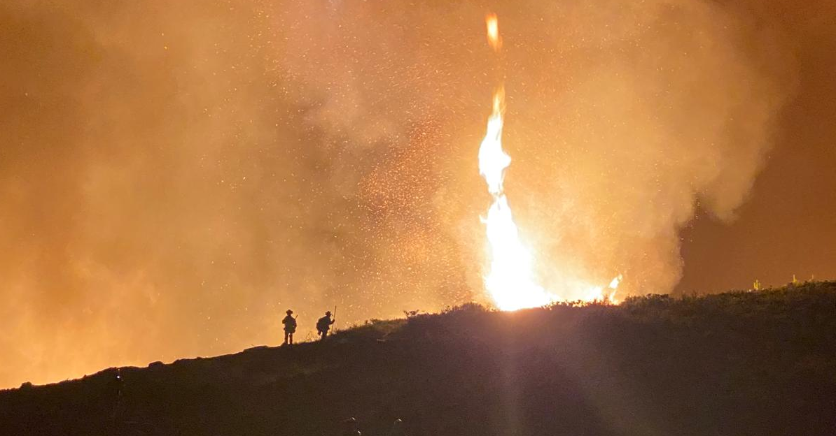 Incendio laza