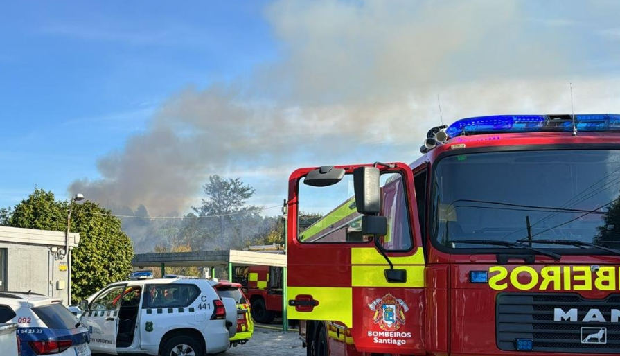 Incendio en el antiguo colegio Junior's