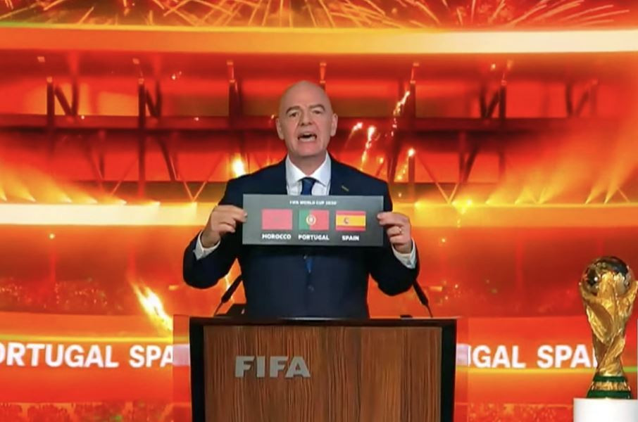 Fifa confirmando la organizaciu00f3n del Mundial de Fu00fatbol