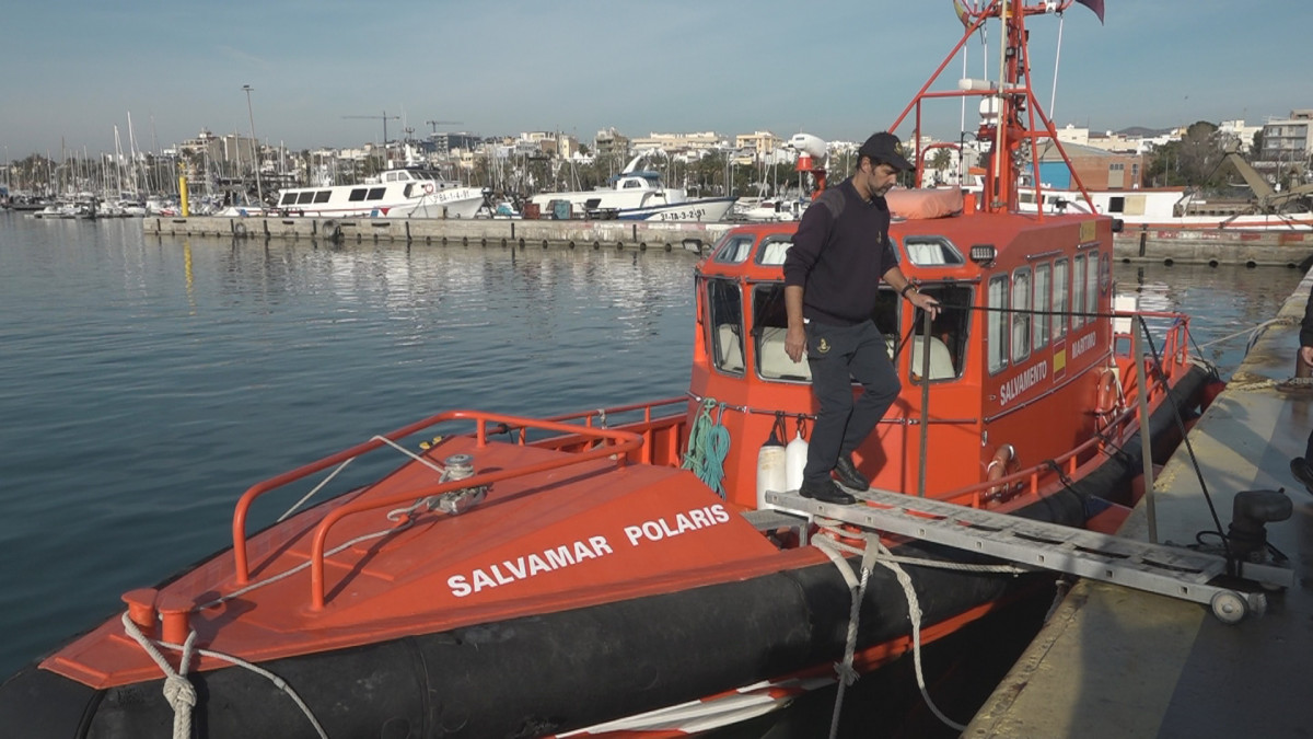 La Salvamar Polaris en una foto de Salvamento Maru00edtimo