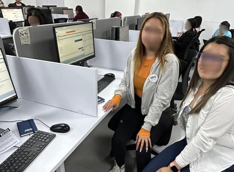 Trabajadoras de ABAI en Colombia en una foto del Facebook de ABAI Colombia